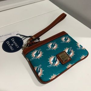 Miami Dolphins Dooney & Bourke Wristlet